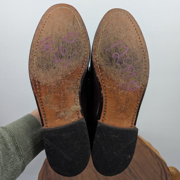 Allen Edmonds Walden Penny Loafers Brown Leather Men’s 8.5 Classic Preppy - Picture 8 of 8